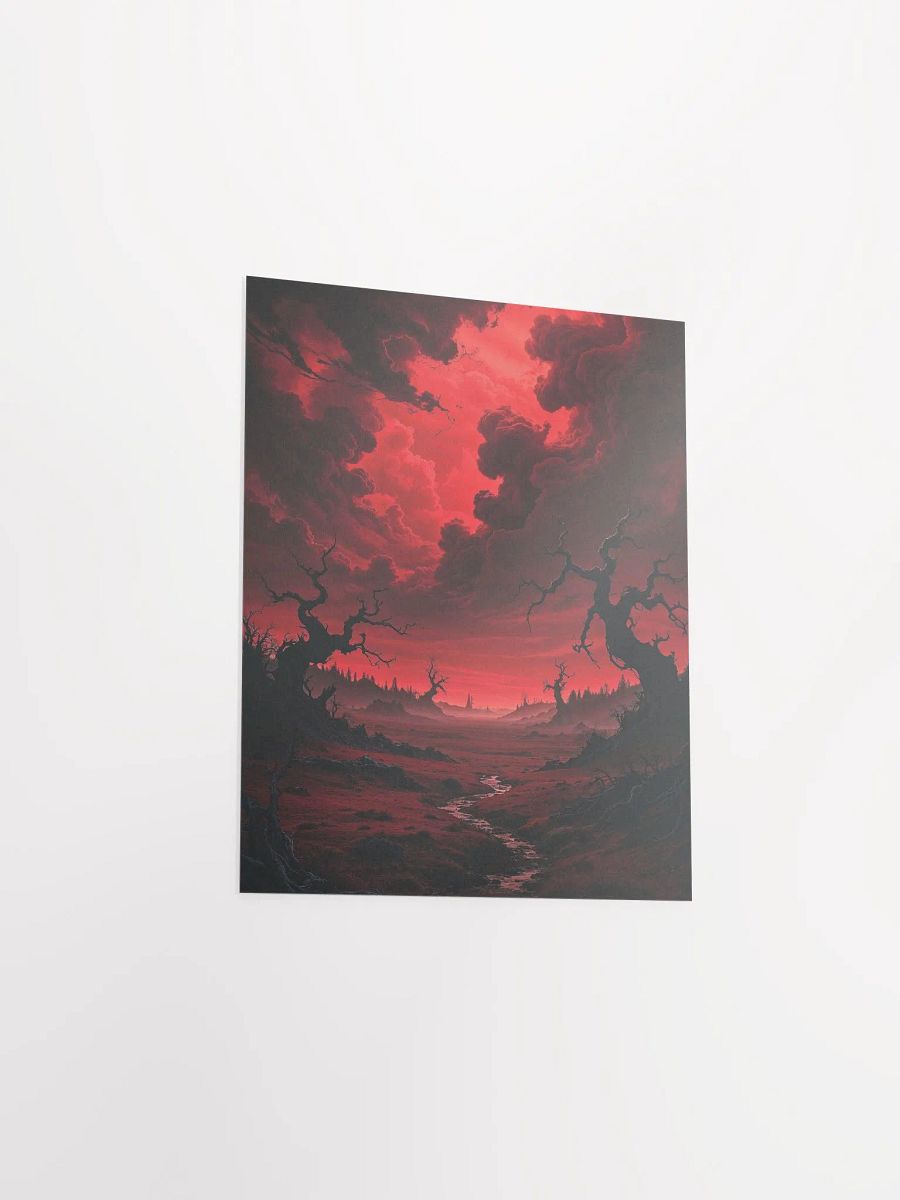 Crimson Apocalypse Matte Poster product image (27)