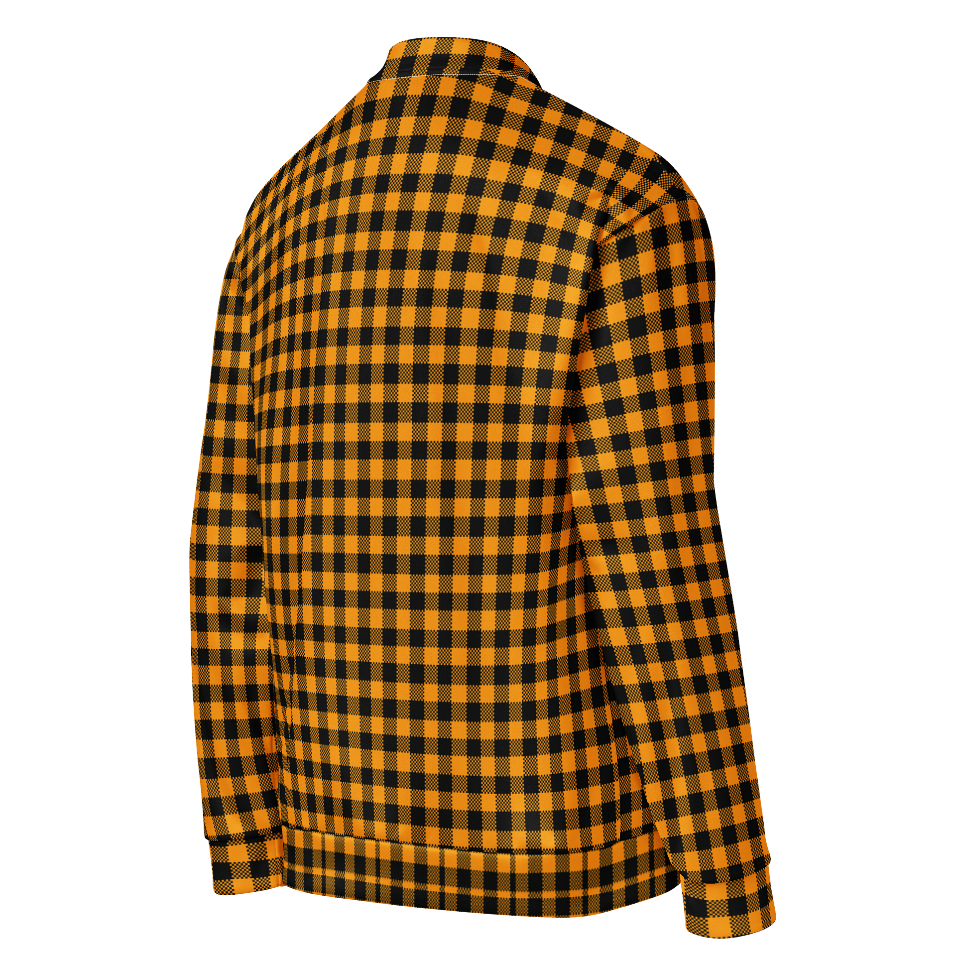Customizable Checkered Bomber Jacket product image (4)