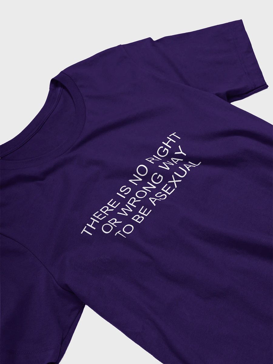 no wrong way to be asexual t-shirt product image (3)