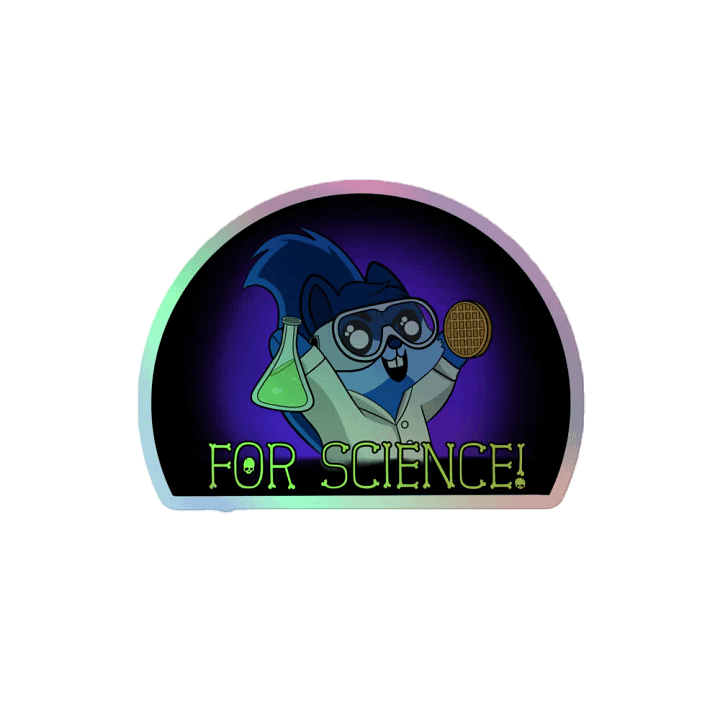 For Science! Holo Sticker product image (2)