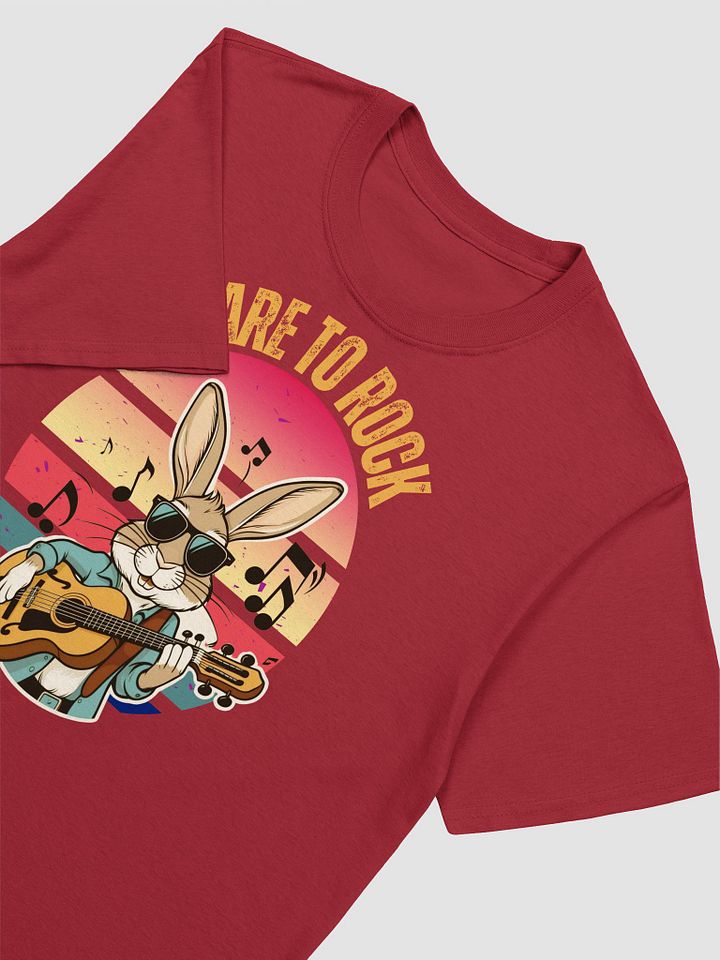 Hare to Rock Red Unisex Shirt product image (2)