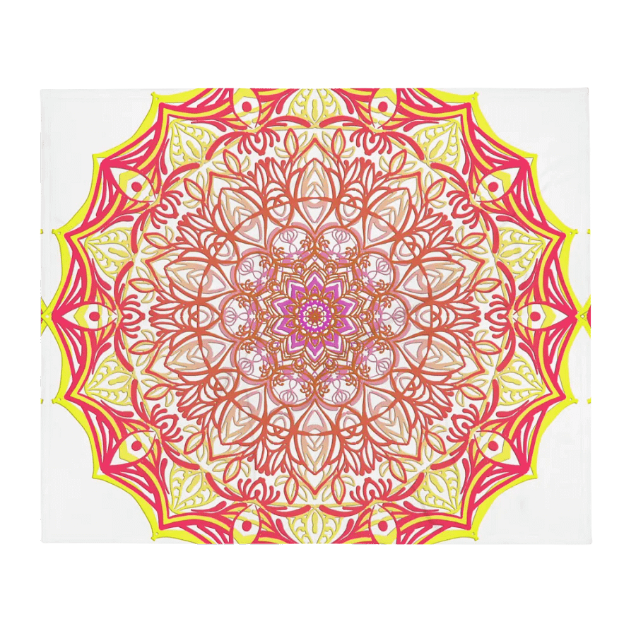 Mandala Magic Throw Blanket product image (5)