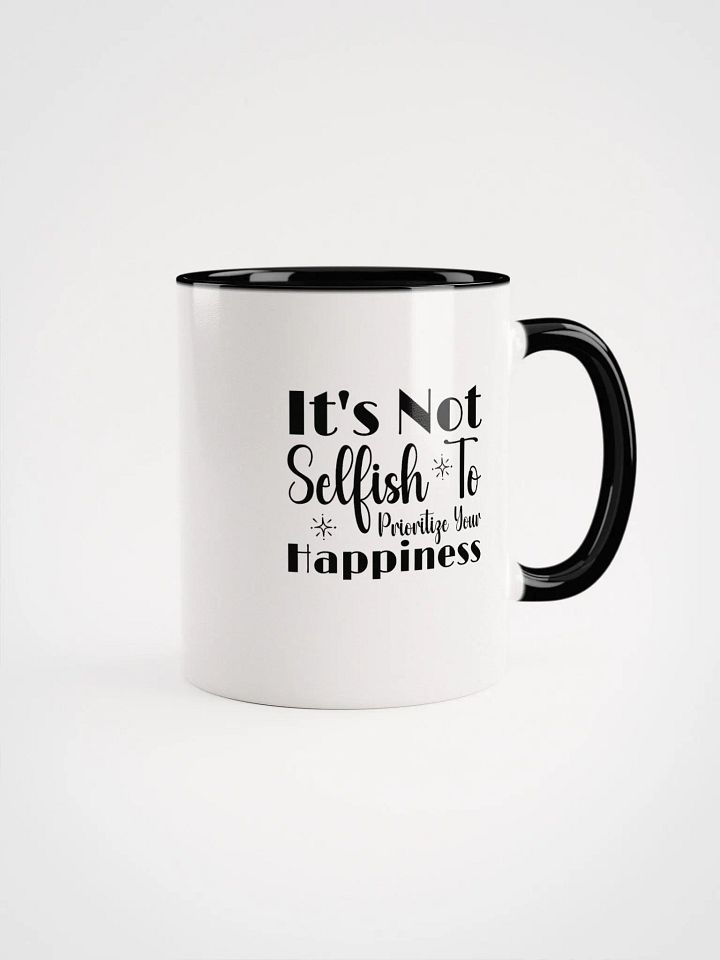 Prioritize Your Happiness Self-Care Ceramic Mug product image (2)