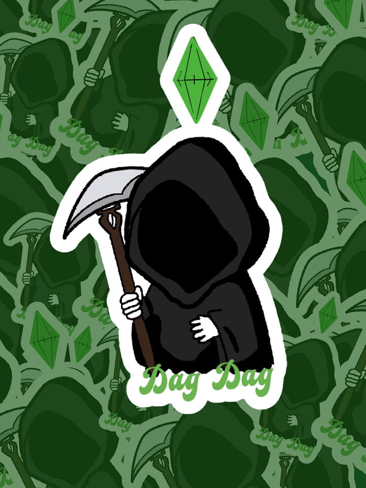 Dag Dag Grim Reaper Sticker product image (1)