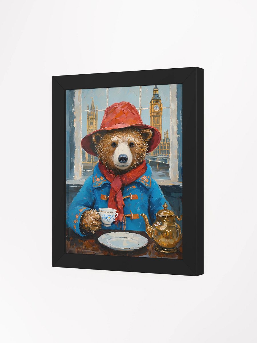 Whimsical Bear Tea Time Poster product image (4)