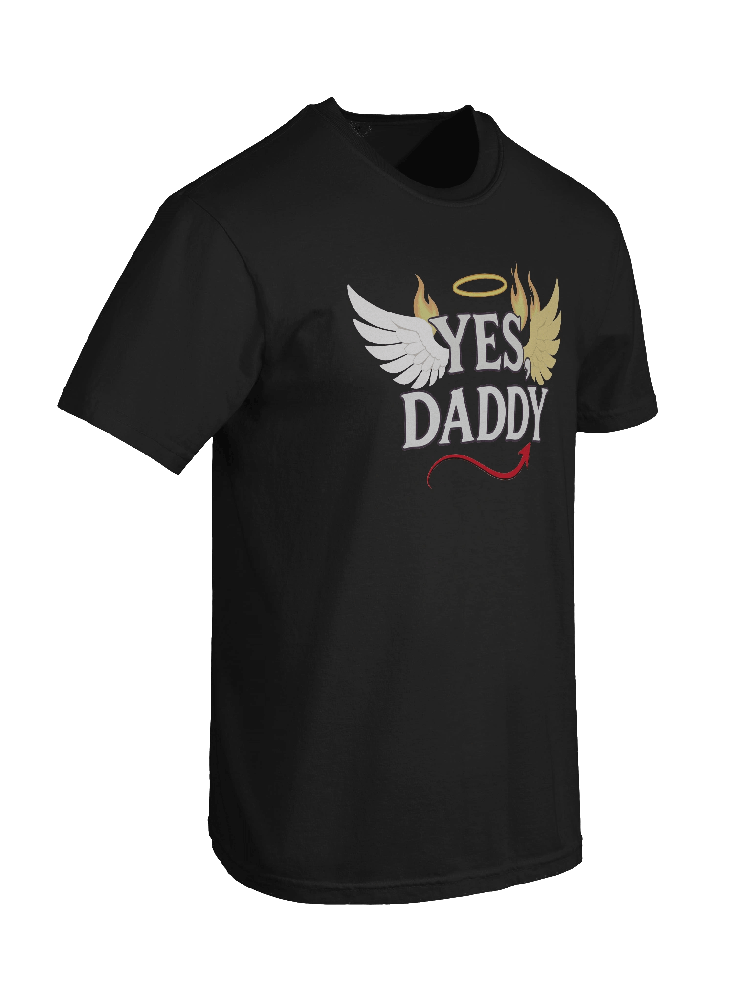YES DADDY Tee | Angel vs Devil Edition | Comfort Colors 1717 Premium Cotton product image (2)