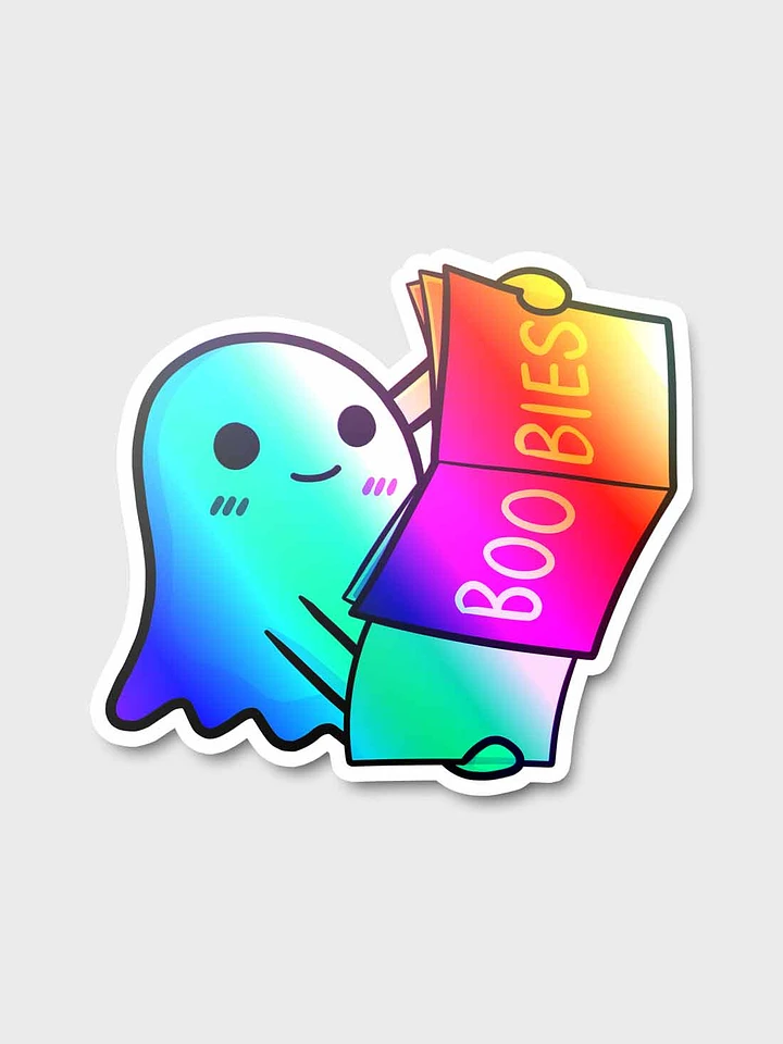 Peek-a-Boo Holographic Sticker product image (1)