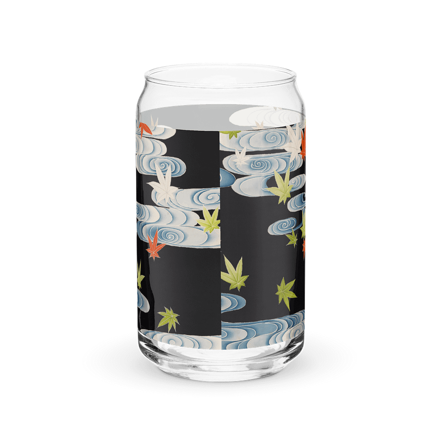 Maple Leaves. Can-Shaped Glass product image (6)