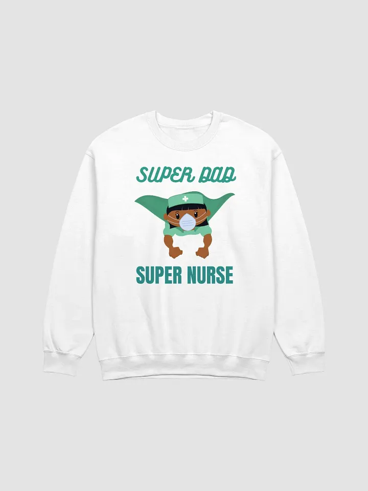 Super Nurse & Dad Classic Crewneck Sweatshirt product image (6)