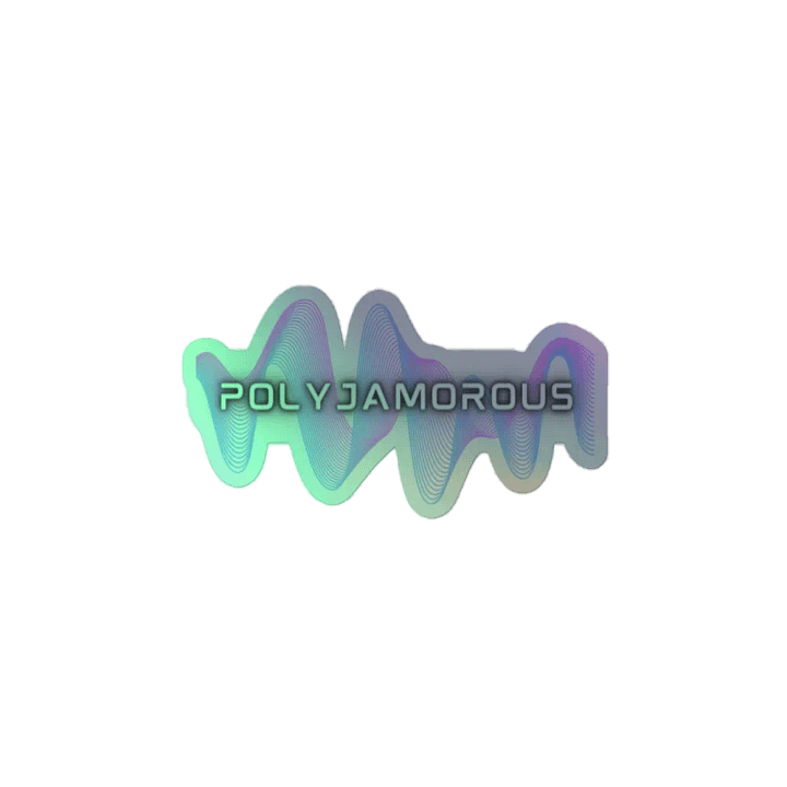 PolyJamorous Holographic Sticker product image (1)