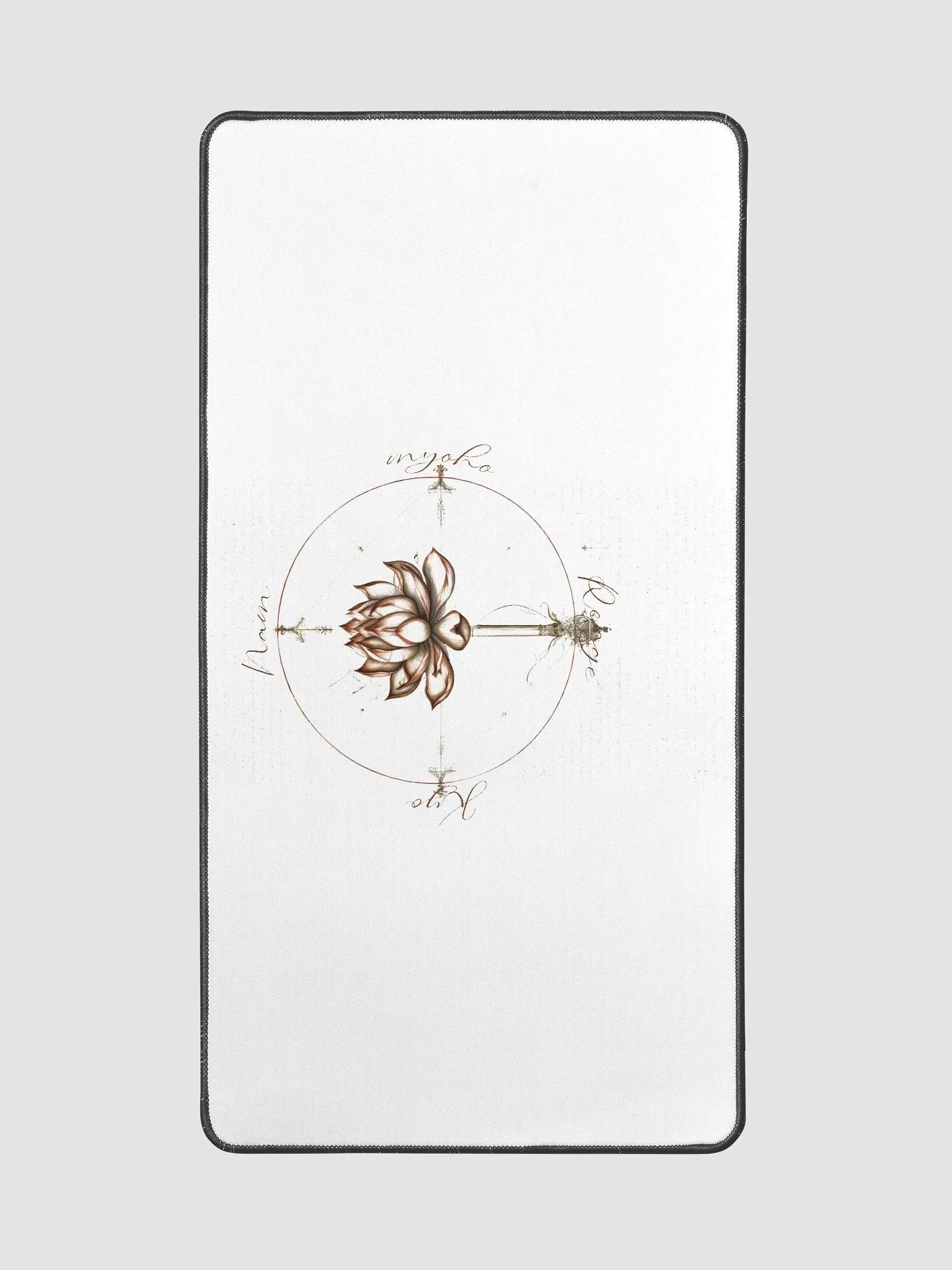 Nam Myoho Renge Kyo: Lotus da Vinci Desk Mat product image (2)