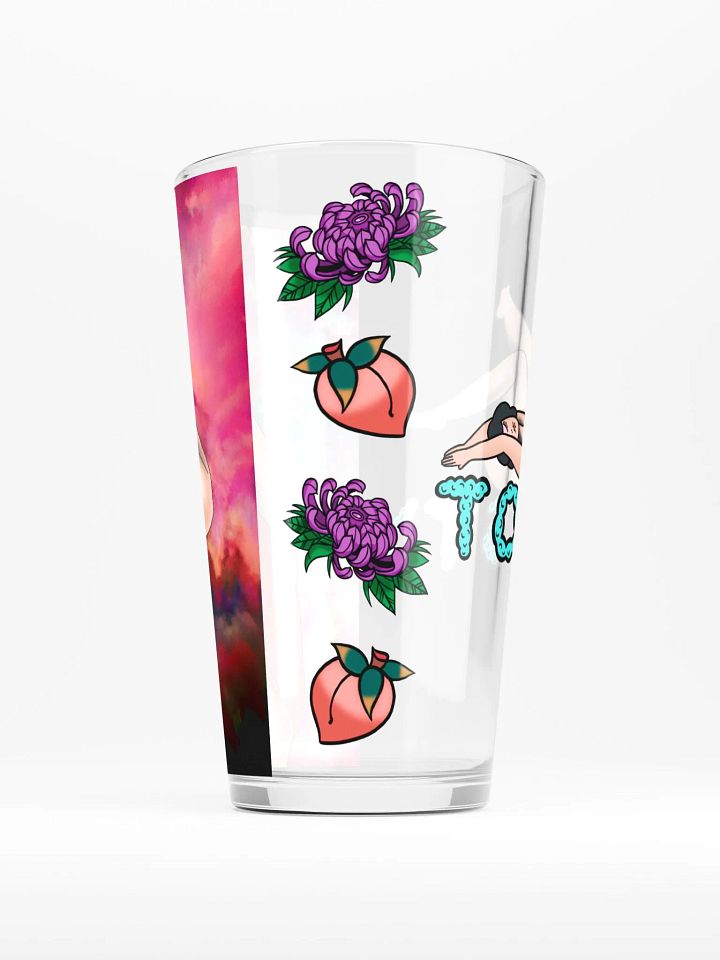 Witness The Thiccness Pint Glass product image (1)