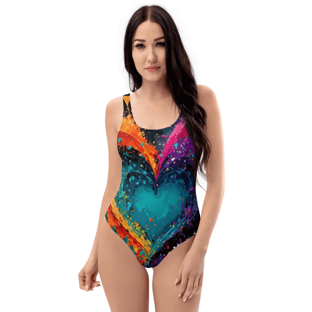 Love Colors the World One-Piece Swimwear product image (5)