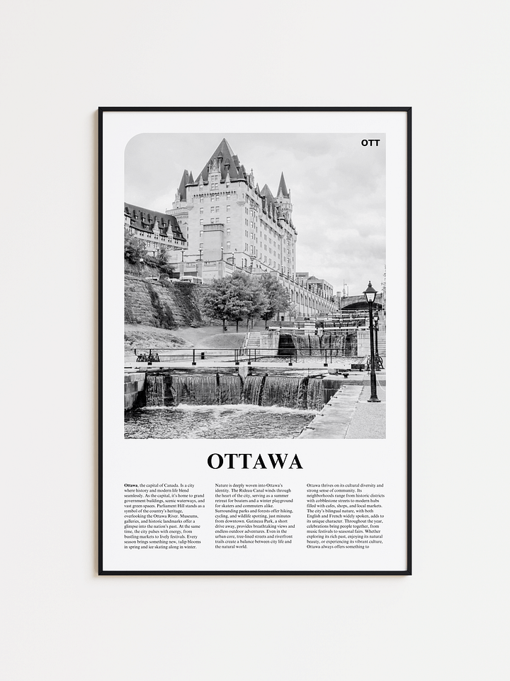 Ottawa 01 Newspaper Poster product image (1)