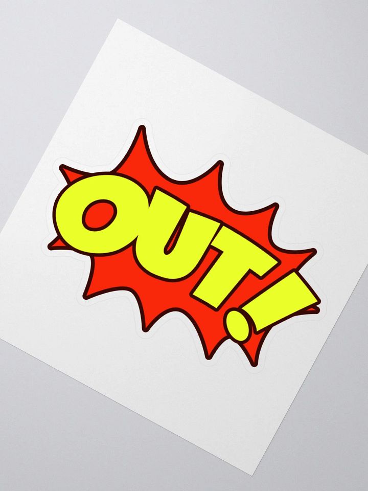 OUT! Kiss Cut Stickers product image (2)