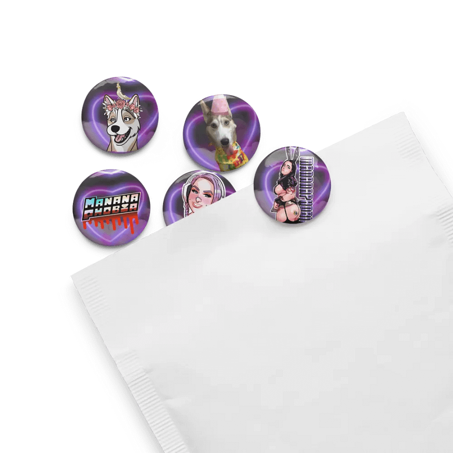 Mananaphobia Pin Set product image (8)