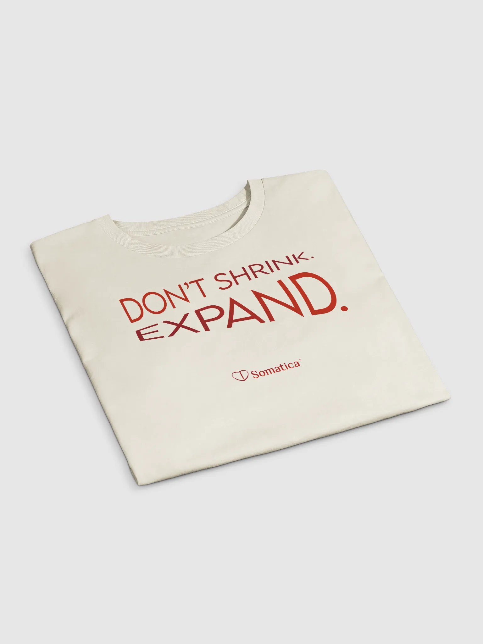 Don’t Shrink. Expand. on Women's Premium Crop Top product image (2)