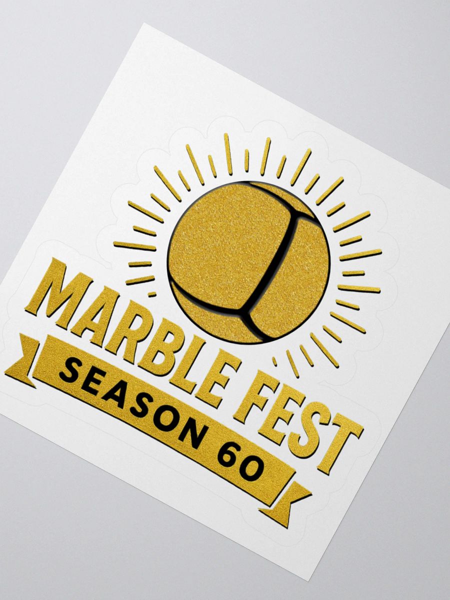 Marble Fest 60 - Sticker product image (5)