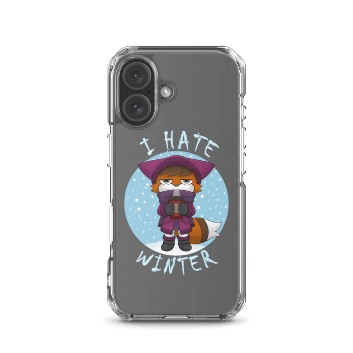 I Hate Winter iPhone Clear Case product image (23)