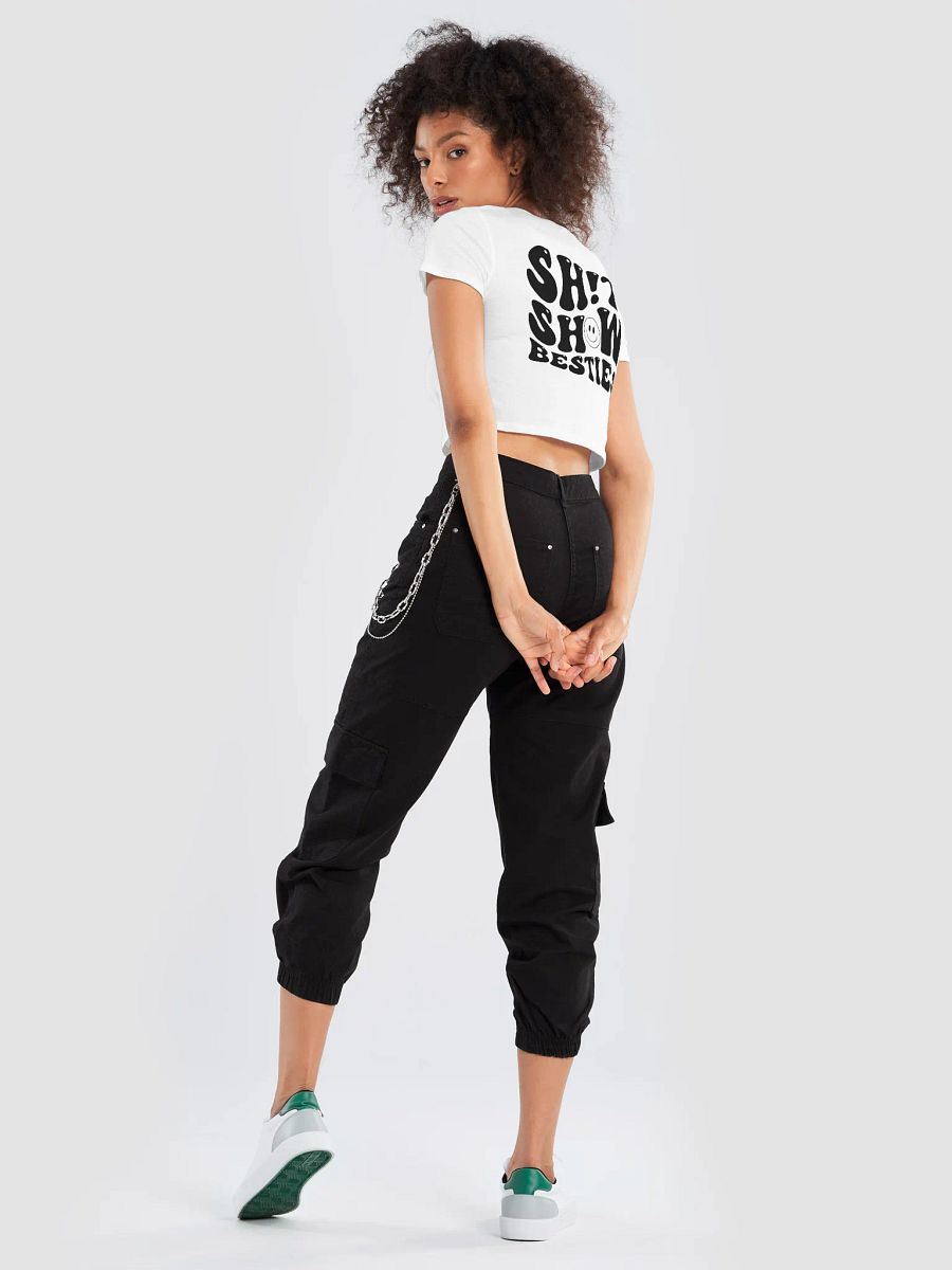 Shit Show Besties Unisex Crop Top product image (11)
