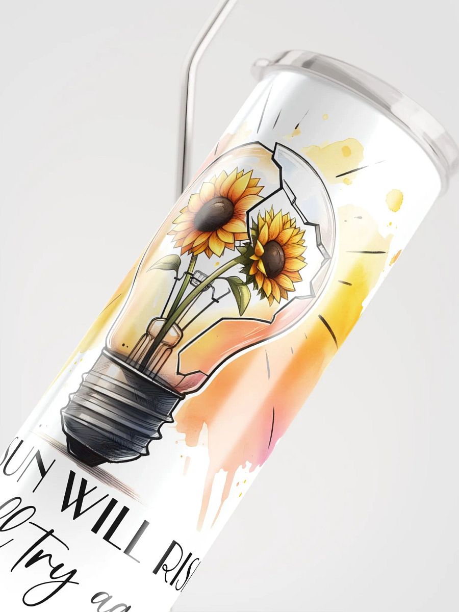 Resilient Sunflowers: The Sun Will Rise Tumbler product image (6)