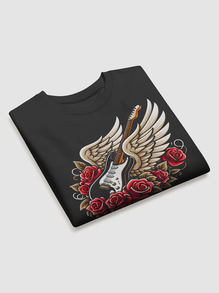 Angel Winged Guitar Sweatshirt product image (2)