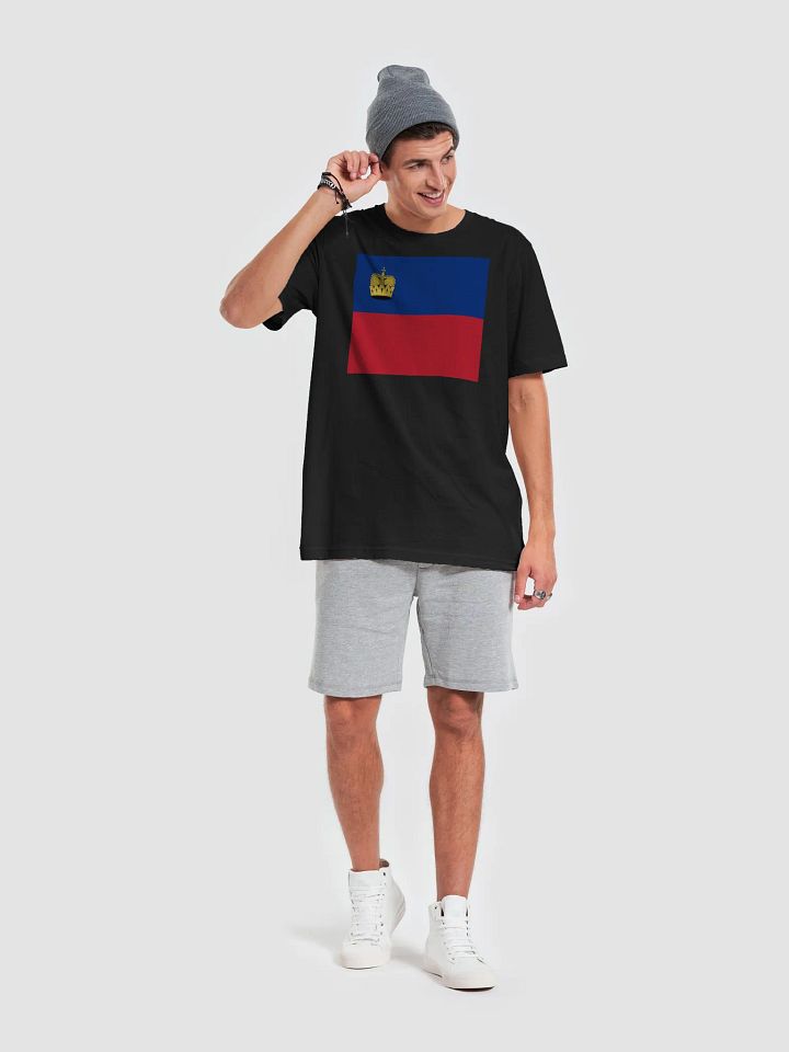Graphic Grove Liechtenstein Flag T-Shirt - Supersoft Unisex product image (2)