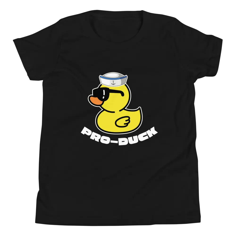 Youth Pro-Duck T-Shirt - Black product image (1)