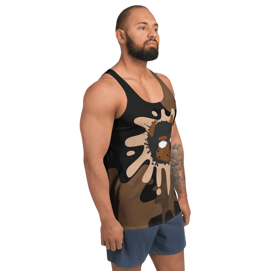 Dark Chaos Splatter Tank - Brown product image (5)