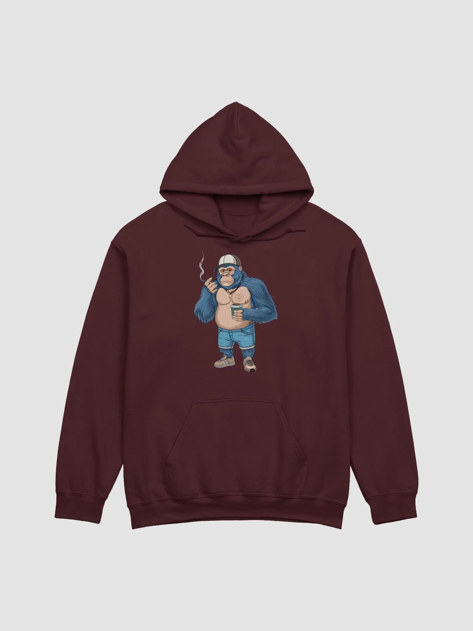 Blue Gorilla Classic Hoodie product image (3)