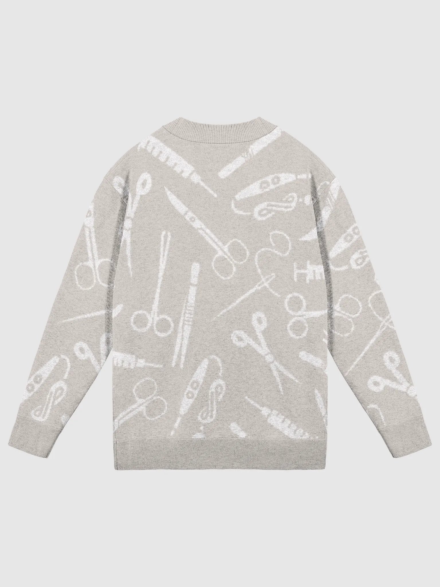 scalpel sweater (beige) product image (2)