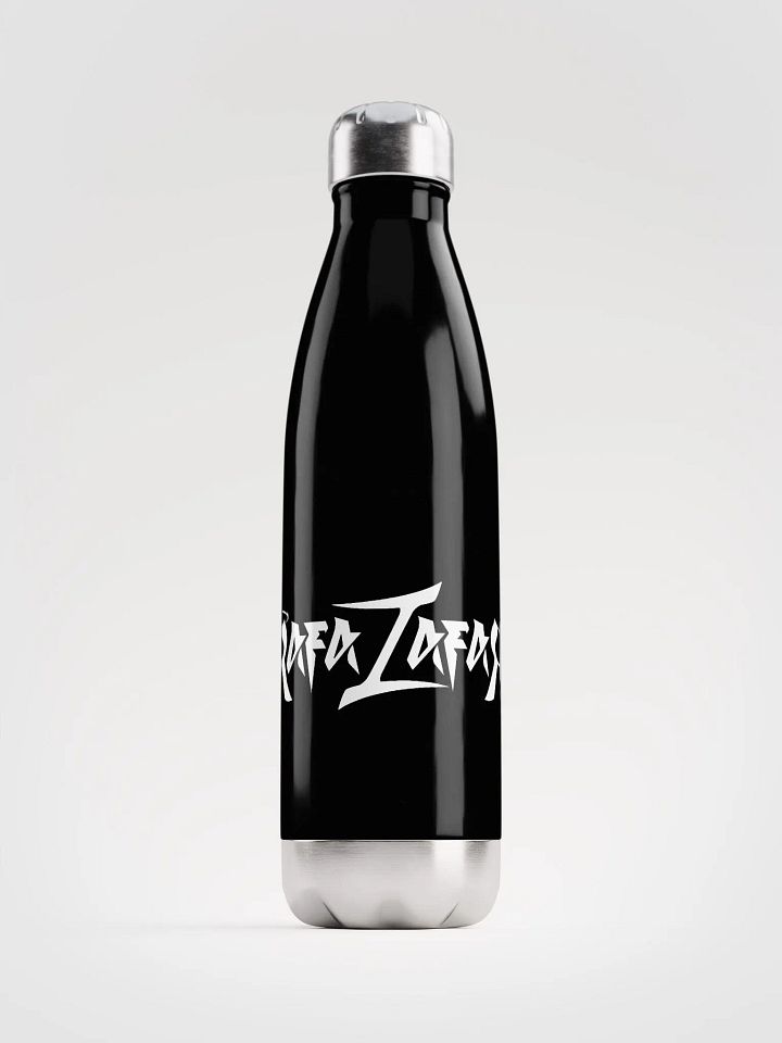 RafaZafar Logotext Steel Thermos (black) product image (1)
