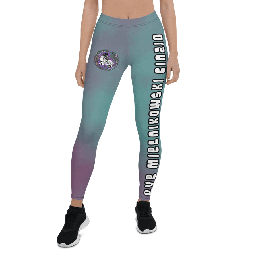 Branded Cloudy leggings Purple/Blue product image (1)