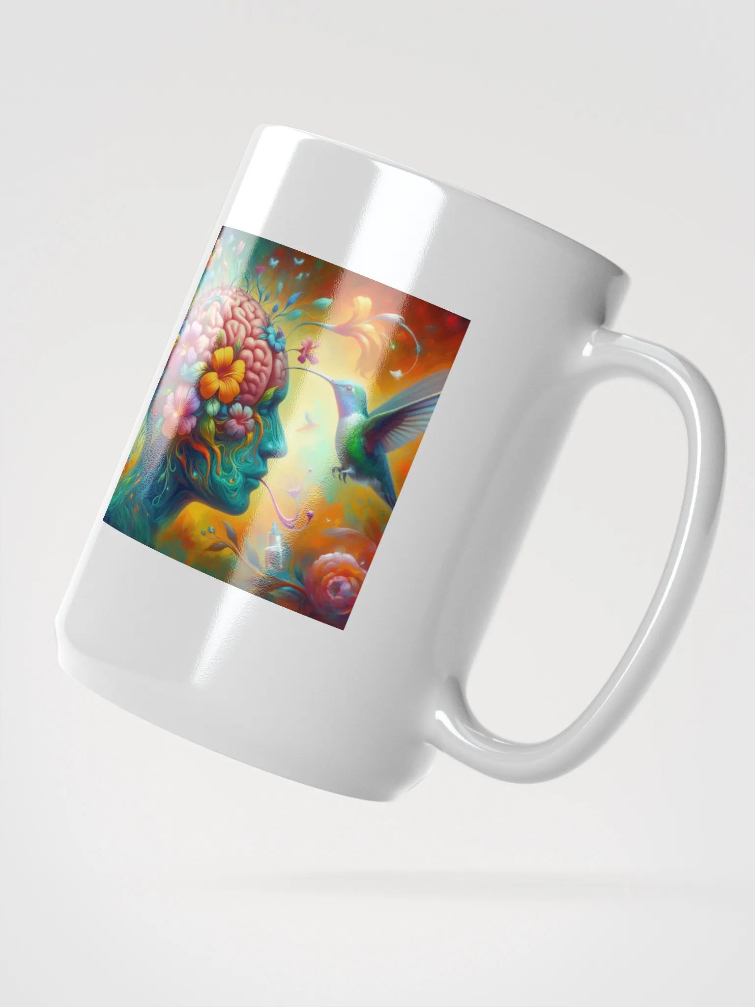 Hummingbird in Mind Coffee Mug product image (2)