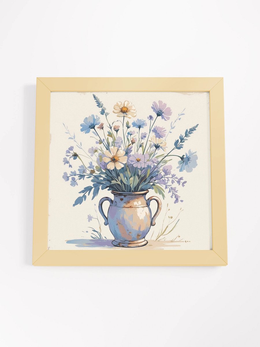 Ethereal Wildflower Vase Art Print product image (4)