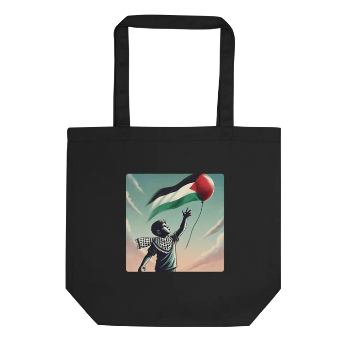Econscious Eco-Friendly Tote Bag | AI Design FREE PALESTINA product image (1)
