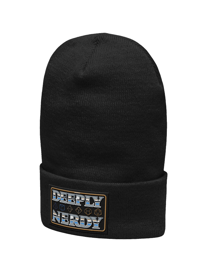Deeply Nerdy Cuffed Beanie product image (2)