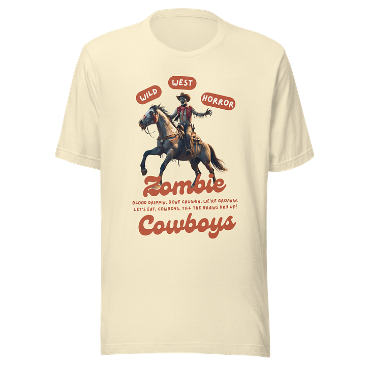 Zombie Cowboy Wild West T-Shirt product image (1)