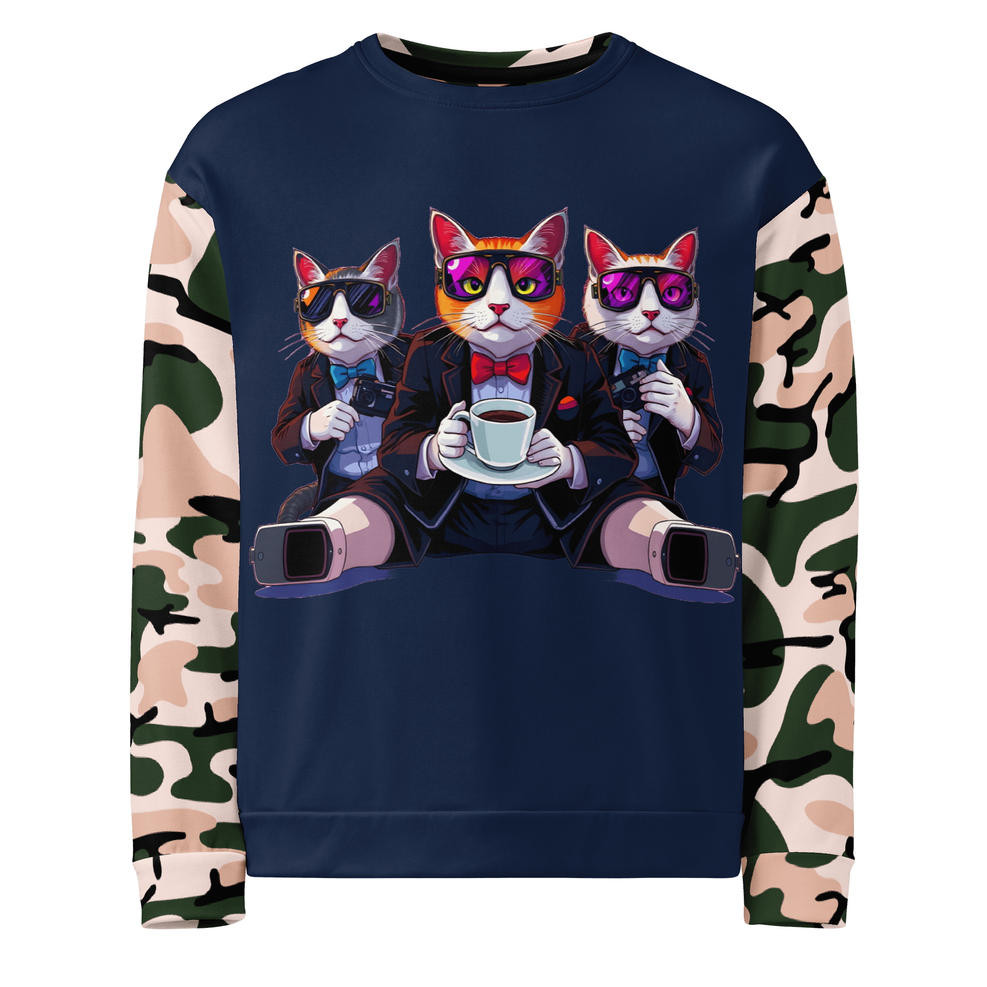 Unisex Sweatshirt-Lickin’ the Brew Life product image (1)