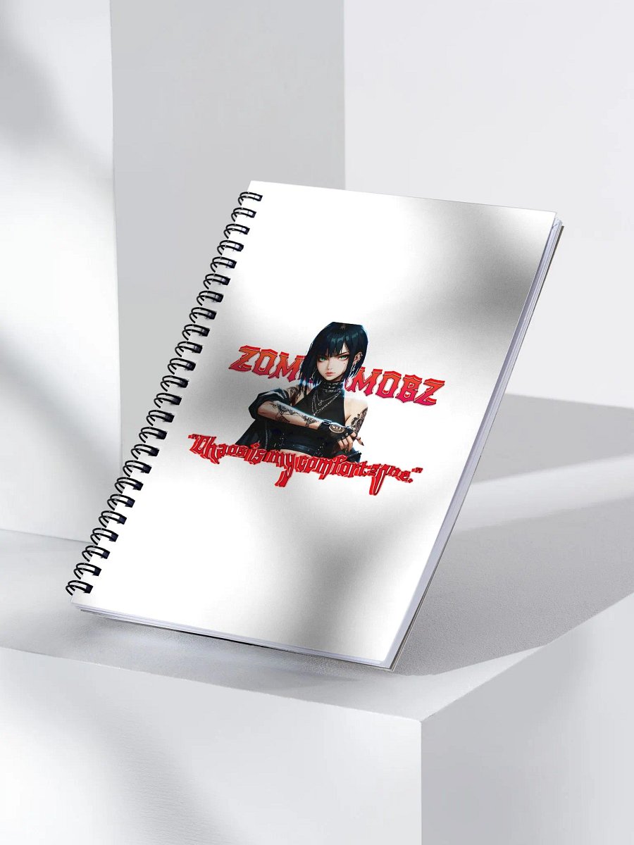 Chaos Comfort Spiral Notebook product image (3)