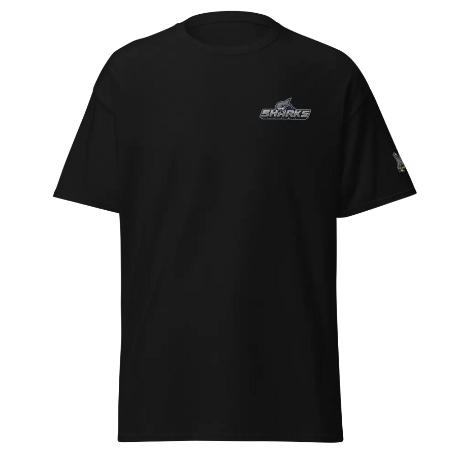 Sharks Casual Embroidered T Shirt product image (25)