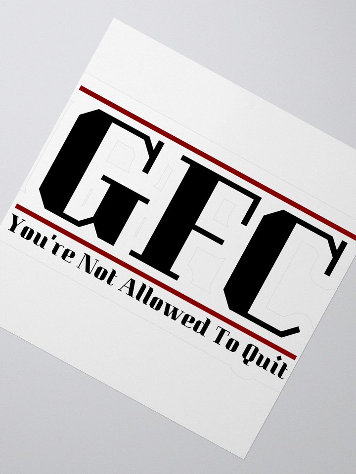 GFC w/ynatq Sticker product image (2)