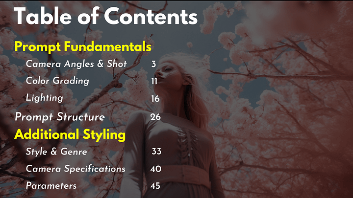 Complete Guide to Cinematic & Photorealistic Ai Photography! - Prompts, Structure, Style & More! product image (2)