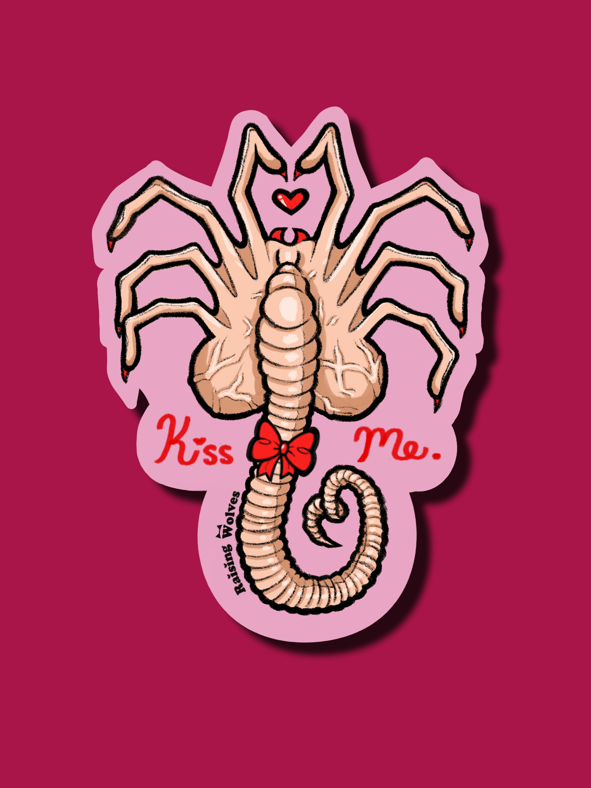 Face Hugger Sticker product image (1)
