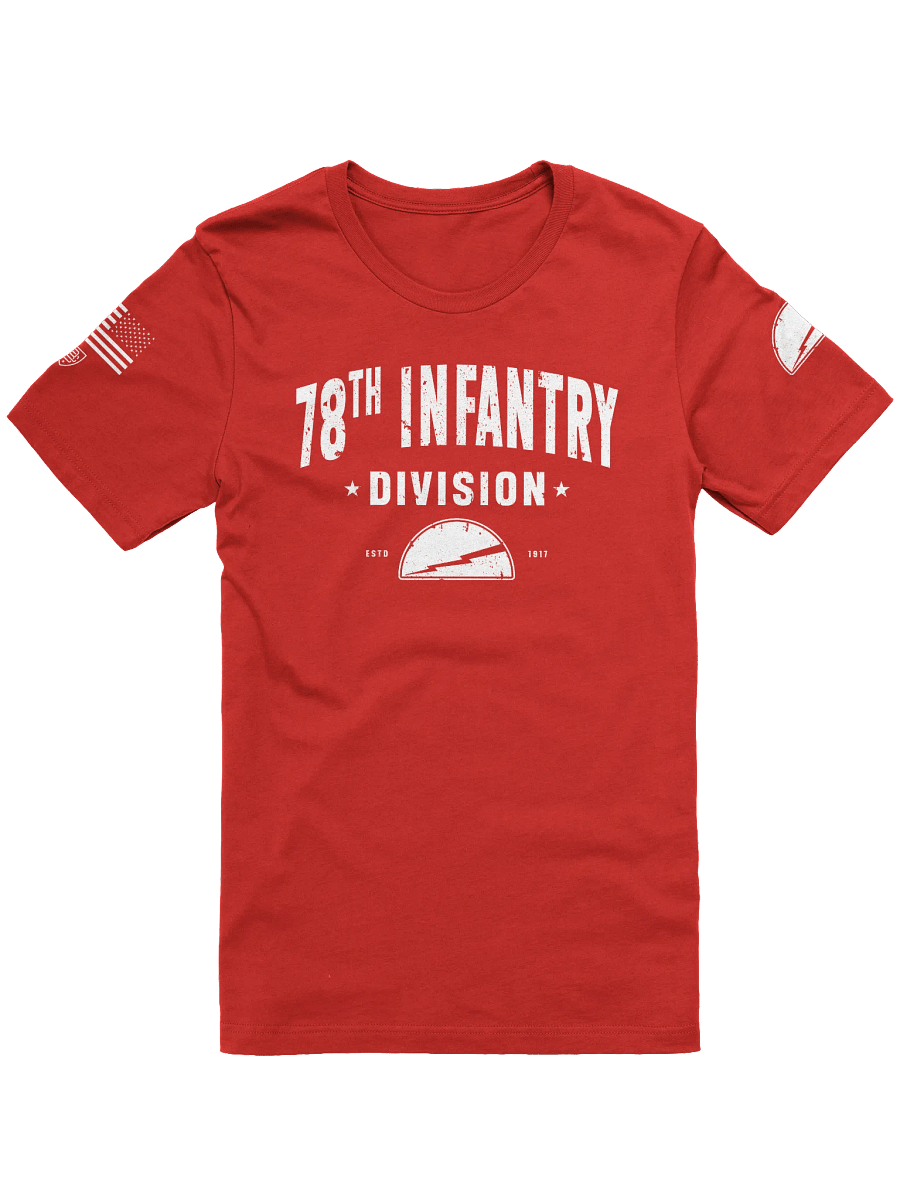 78th Infantry Division - Lightning Division "Distressed" T-Shirt product image (5)