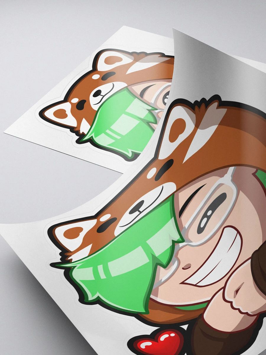 Red Panda Onesie Sticker product image (4)