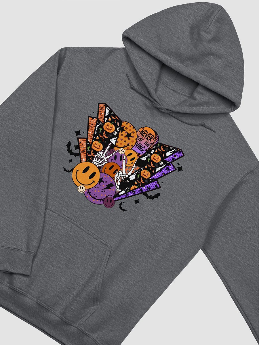 Fall and Halloween Elements Collage(2) Hooded Sweatshirt | Maximalist Fall and Halloween Hoodie Design product image (24)