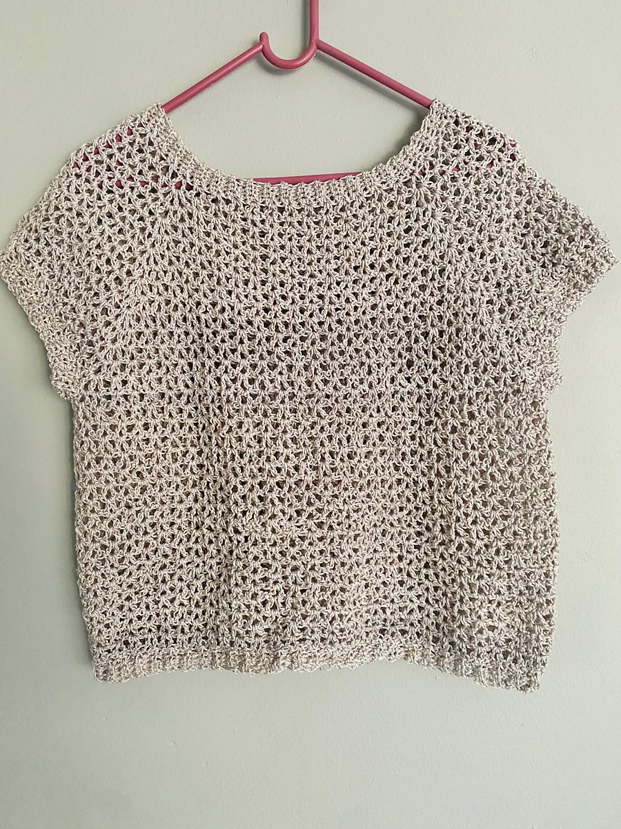 Crochet V Stitch Sweater or Top Written Pattern product image (6)