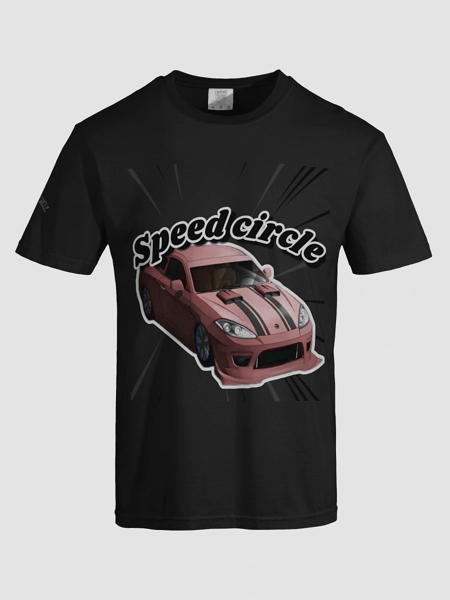 Premium quality Lookism Speed circle T-shirt with his car product image (13)