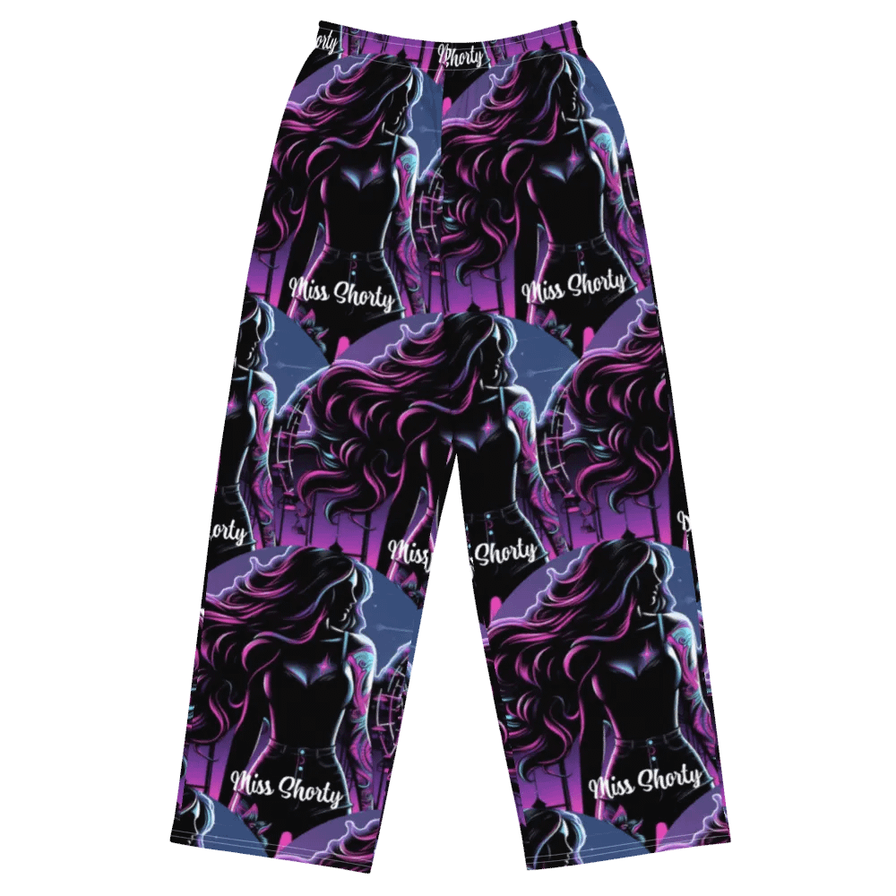 Bold & Mysterious Wide-Leg Lounge Pants product image (1)